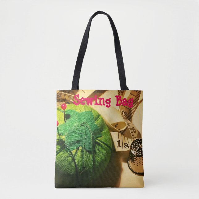 Bolsa de coser tote (Anverso)