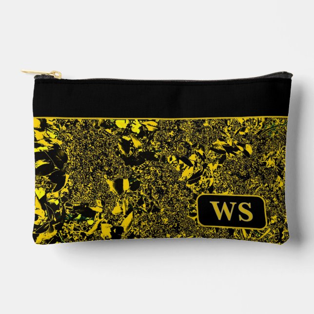 Bolsa de cosméticos amarilla  (Anverso)