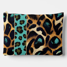 Bolsa de cosméticos con estampado de LEOPARDO