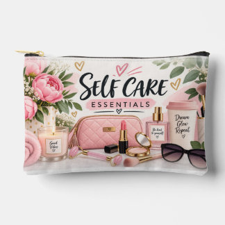 Bolsa de cosméticos de belleza floral esencial par