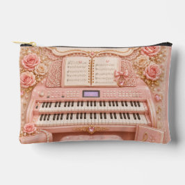 Bolsa de cosméticos de música de órgano electrónic