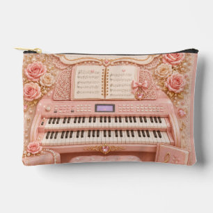 Bolsa de cosméticos de música de órgano electrónic