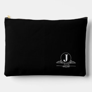 Bolsa de cosméticos de viaje con nombre y monogram