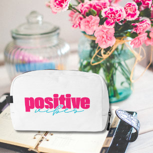 Bolsa de cosméticos femenina de vibraciones positi