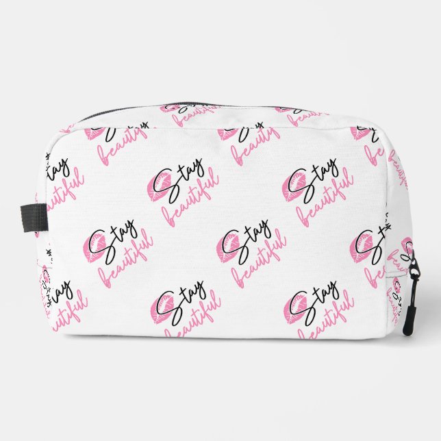 Bolsa de cosméticos Mantén la Belleza  (Anverso)