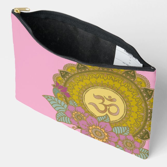 Bolsa de cosméticos OM Mandala (Abierto)