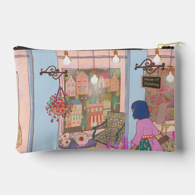 Bolsa de cosméticos pequeña de LALATOWN (Reverso )