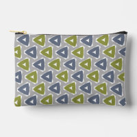 Bolsa de cosméticos triángulo boho discreto