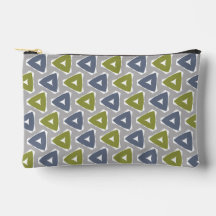 Bolsa de cosméticos triángulo boho discreto