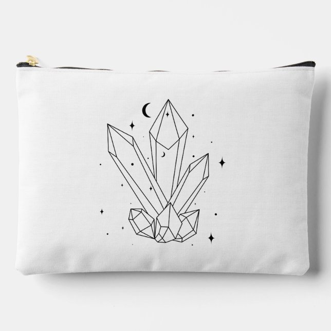 Bolsa de cremallera de cristal medio (Anverso)