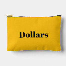 Bolsa de cremallera en dólares canadienses o estad