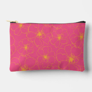 Bolsa de cremallera rosa