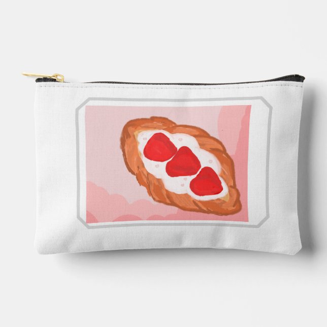 Bolsa de croissant de tarta corta (Anverso)