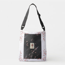Bolsa de Crossbody con tema Mahjong y el Dragón Ro