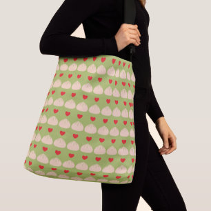 Bolsa de crossbody de Amor de Dumpling Matcha (2 T