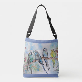 Bolsa de crossbody de Budgie Bird