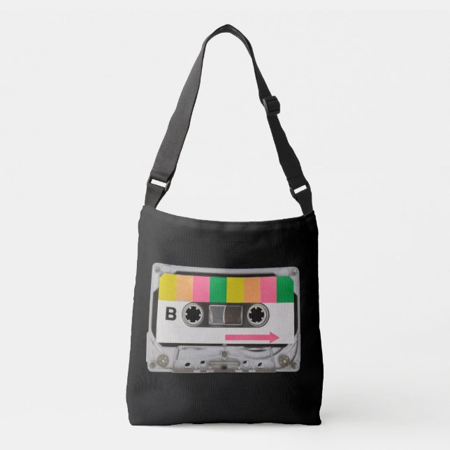 Bolsa de crossbody de cinta retro (Anverso)