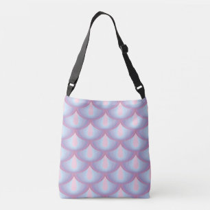 Bolsa de crossbody de escalas de piedra lunar (2 t