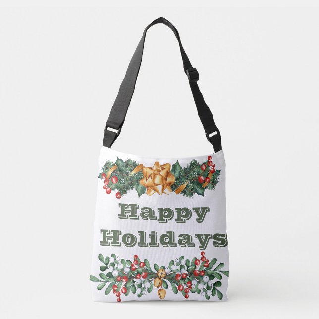 Bolsa de Crossbody de Felices Fiestas (Happy Holidays Crossbody Bag!)