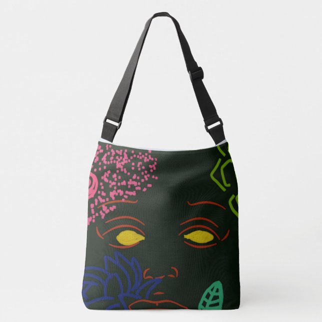 Bolsa de crossbody de flante cara (Anverso)