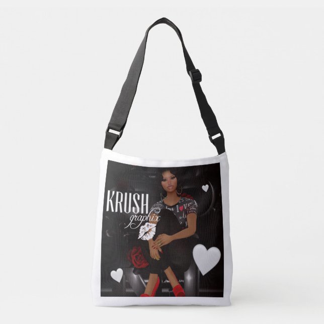 Bolsa de Crossbody de Krush Graphix 1 (Anverso)