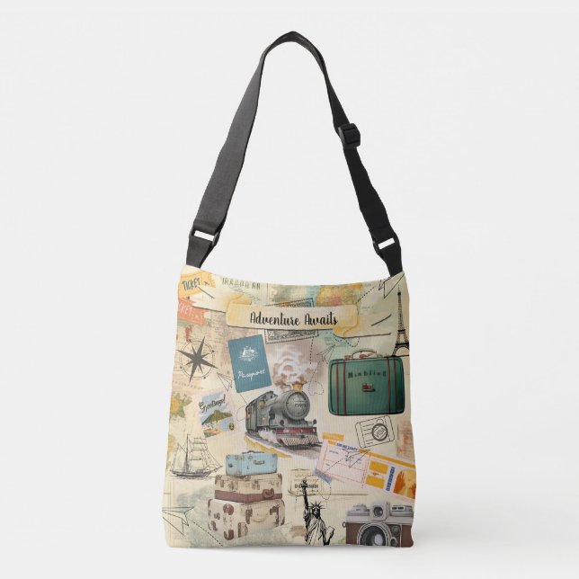 Bolsa de Crossbody de la colección de viajes de Vi (Anverso)