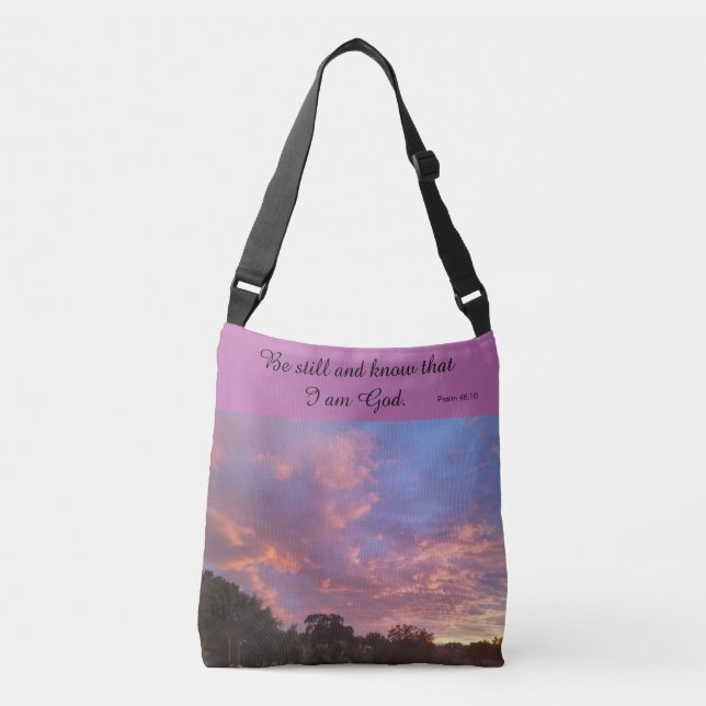 Bolsa de Crossbody de la Escritura Cristiana (Anverso)