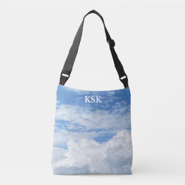 BOLSA DE CROSSBODY DE LA FOTO DE LAS NUBES DE CIEL