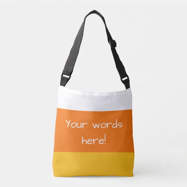 Bolsa de crossbody de maíz dulce personalizada (Anverso)