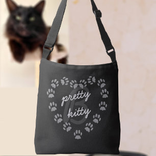 Bolsa de crossbody de monograma de impresión de pa
