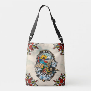Bolsa de crossbody de tatuaje vintage - Desin de a