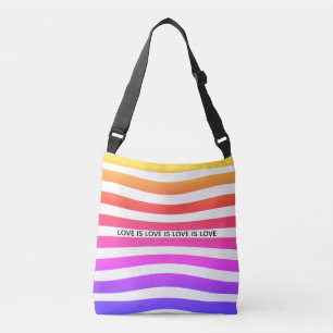 Bolsa de Crossbody del Orgullo Arcoiris