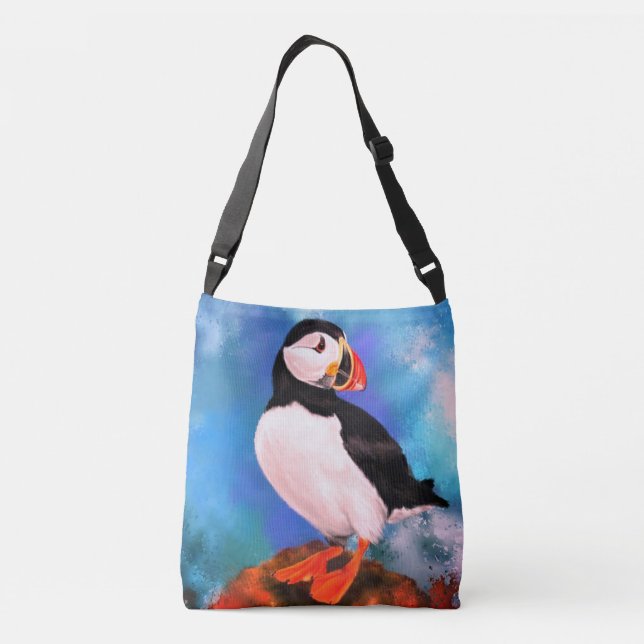 Bolsa de Crossbody del Puffin Atlántico (Reverso)
