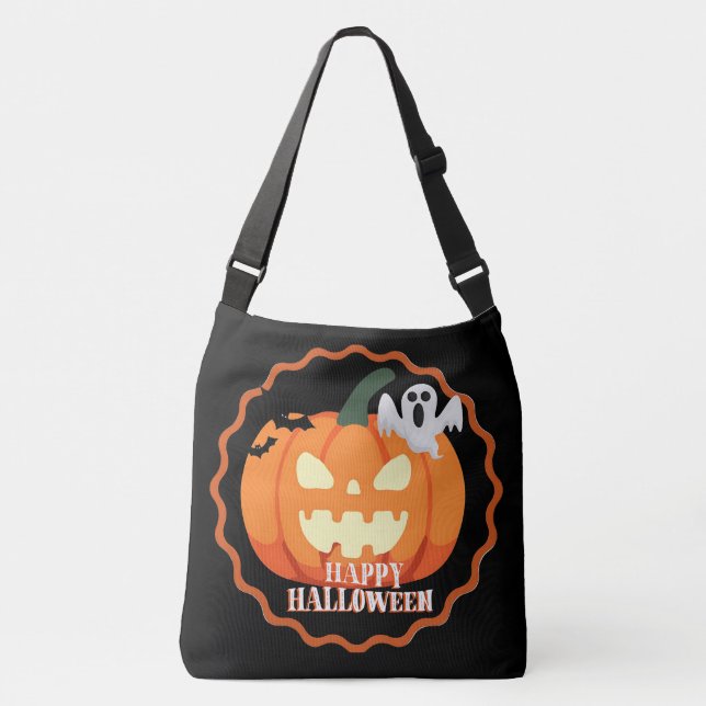 Bolsa de Crossbody para calabaza y Naranja de Hall (Anverso)
