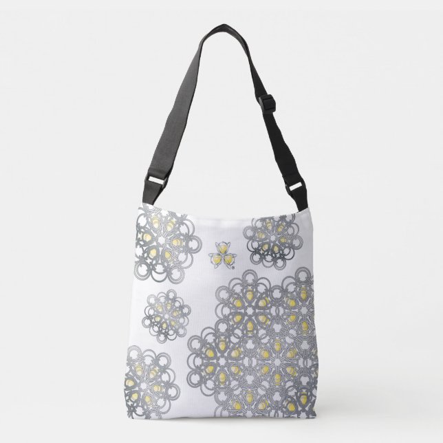 Bolsa de crossbody para el torómetro amarillo Poly (Anverso)