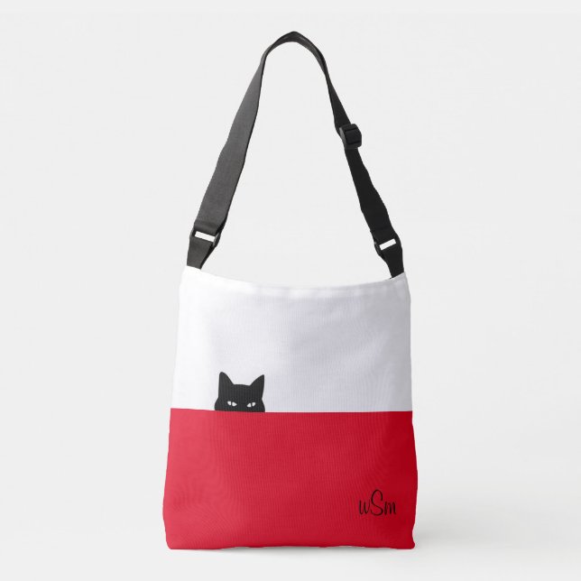 Bolsa de crossbody para gato furtivo (Anverso)