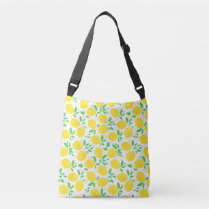 Bolsa de crossbody para limón amarillo