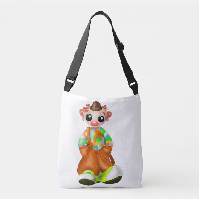 Bolsa de crossbody para un pequeño payaso (Anverso)