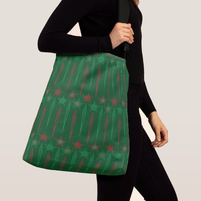 Bolsa De Crossbody Verde De Mod De Mod Medio (2 Ta (Detalle)