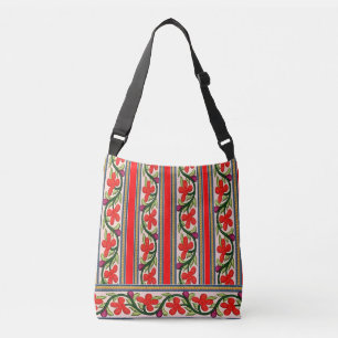 Bolsa de Crossbody vibrante inspirada en el arte -