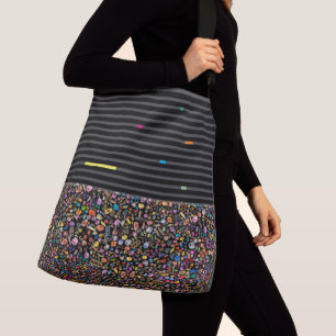 Bolsa de crucería Lluvia de flores de color