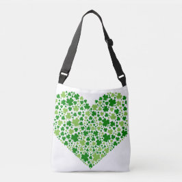 Bolsa de cruces de corazón de St Patricks
