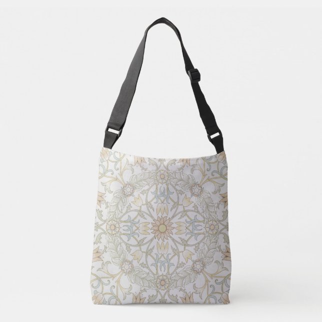 Bolsa de cruces florales de William Morris (Anverso)