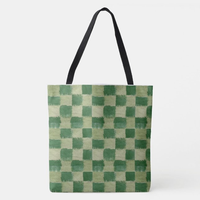 Bolsa de cuadros verdes (Anverso)