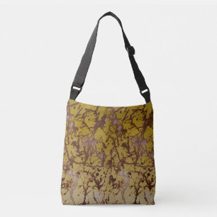 Bolsa de cuerpo cruzado abstracta