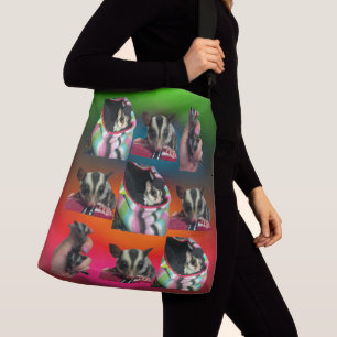Bolsa de cuerpo cruzado con azulejos para el brill