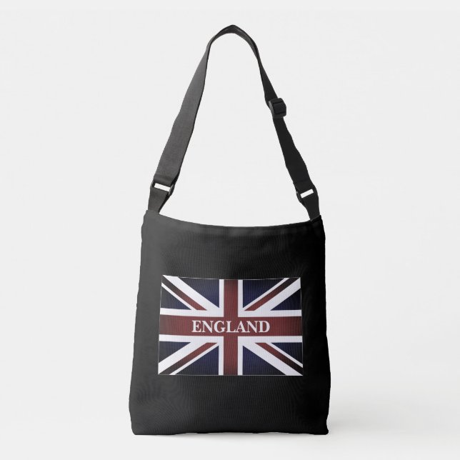 Bolsa de cuerpo cruzado con bandera de la unión br (Anverso)