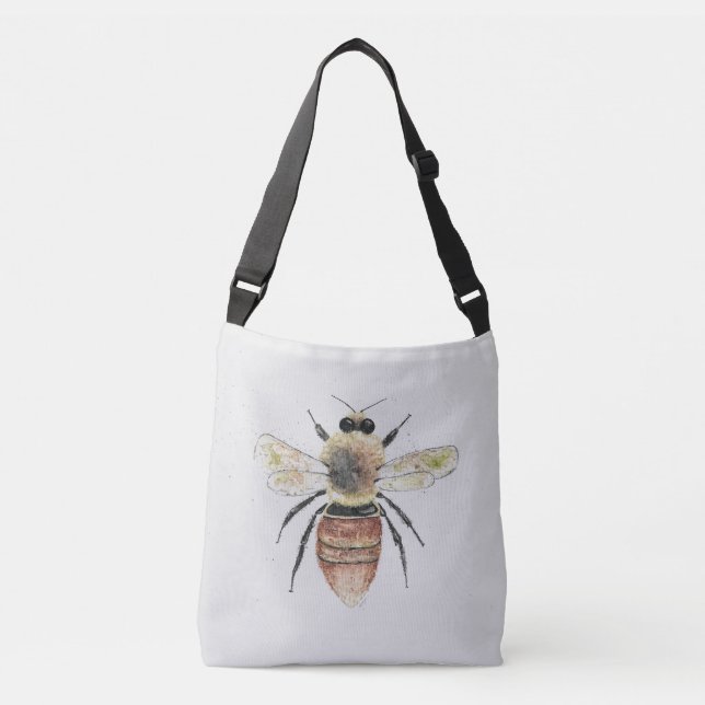 Bolsa de cuerpo cruzado de abeja dulce (Anverso)