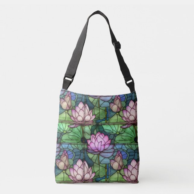 Bolsa de cuerpo cruzado de agujeros de vidrio temp (Anverso)