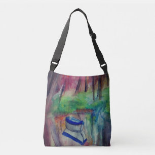Bolsa de cuerpo cruzado de color de agua de barco